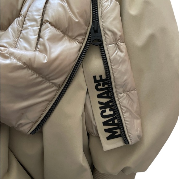 Mackage Kaden Beige Puffer - Picture 3 of 10